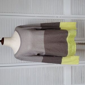 Hinge Color Block Pullover Sweater Size M